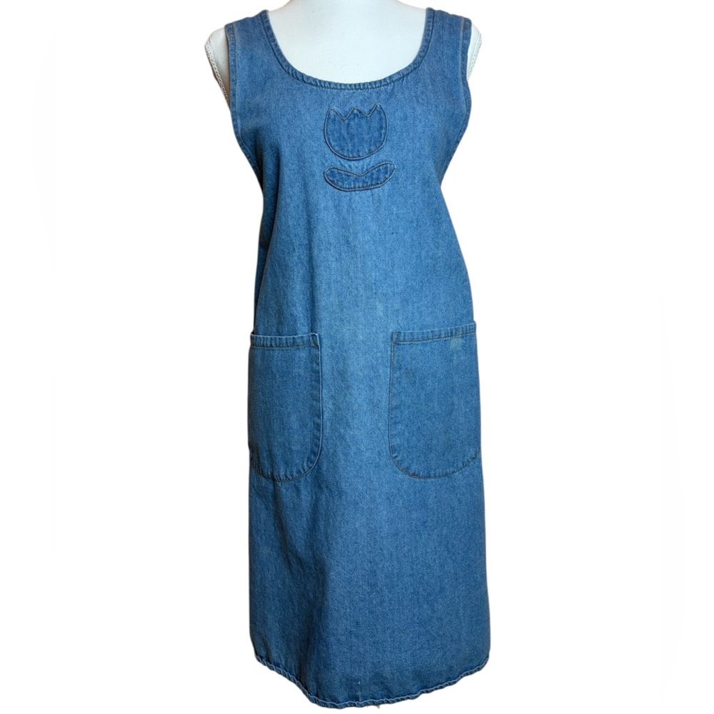 90’s Dreamland Denim Tulip Wrap Dress size medium
